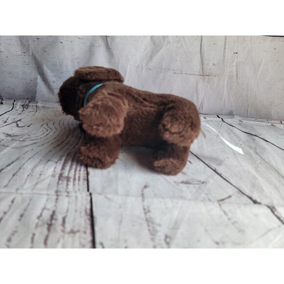 American Girl dog pet Chocolate Chip Labrador brown with collar Hard Body - Picture 7 of 9